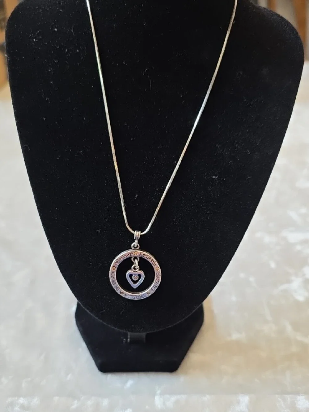 Brighton Circle Of Life Reversible Necklace - Picture 6 of 10